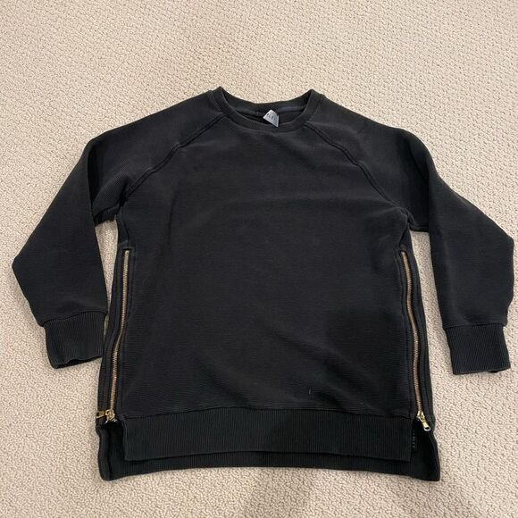 EUC Varley Manning Sweatshirt Sz. S Black - Picture 5 of 5
